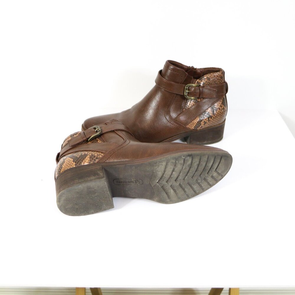 *Baretraps Maci Brown Leather Ankle Boot - Picture 5 of 6